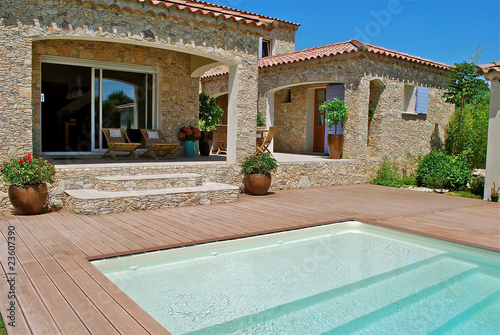 Photo: terrasse piscine terrasse piscine