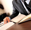 Businessman at desk