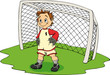 Fußball, Fussball, Junge, Tor, Fußballspiel