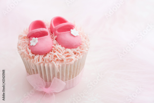Photo: Cupcake for a little girl Cupcake for a little girl