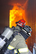 Fire training exercise