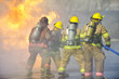 Fire training exercise