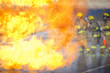 Fire training exercise