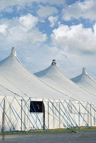 Photo: Circus Tents on a Fairground Circus Tents on a Fairground