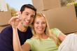 Happy couple portrait