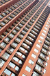 Apartment building wall