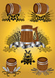 wine beer barrel collection