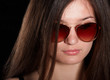 girl in sunglasses
