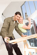 Couple having fun