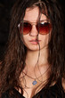 girl in sunglasses girl in sunglasses
