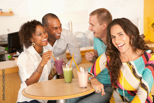 Photo: Group of Friends Talking Group of Friends Talking