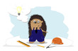 hedgehog engineer and tools for drawing hedgehog engineer and tools for drawing