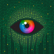Concept of human vision and digital technologies