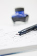 Schreiben mit Tinte