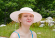 Young Woman in Hat 5