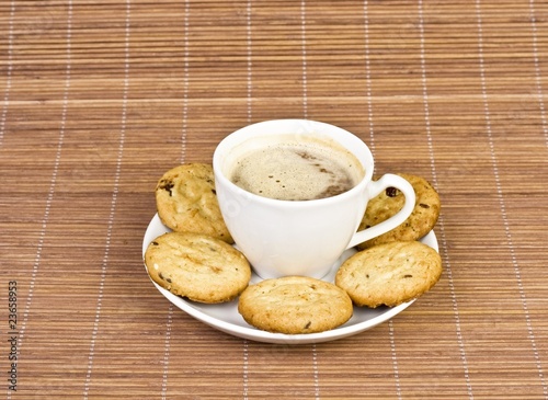 Photo: Coffee and biscuits Coffee and biscuits