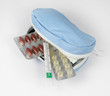 first aid in blue