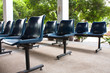 blue chairs
