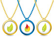 Eco tags with chain