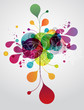 Green Abstract vector