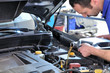 Oil change - Model and oil motion blurred