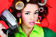 smoking housewife