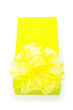 Gift box isolated on the white background