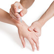 Photo: intra-articular injection intra-articular injection