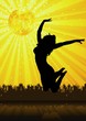 Disco Party - background illustration