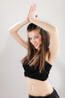 Portrait of a belly dancer