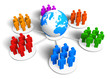 Global communication concept Global communication concept