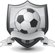 Soccer shield logo Soccer shield logo