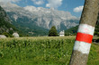 Prokletije mountains, view from Thethi village, Albania