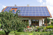 One family house with solar