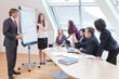 Foto: statistics on flipchart statistics on flipchart