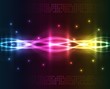 Abstract lights - colored vector background