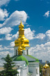 Pecherskaya Laura in Kiev. Cupola of Orthodox church