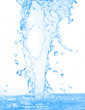 blurry water isolated