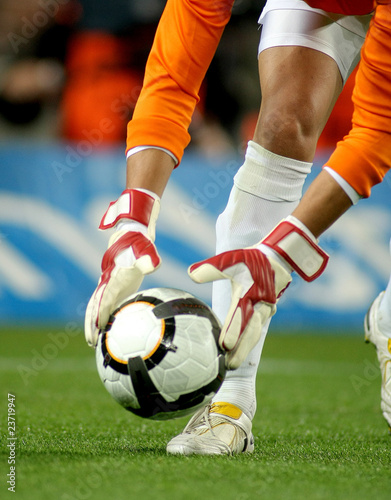 Foto: Portero de futbol Portero de futbol