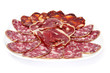 chorizo, fuet y jamon serrano chorizo, fuet y jamon serrano