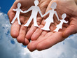 Family in the hands 2