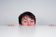 Boy at the table Boy at the table