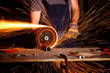 grinder in action