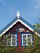 Hausgiebel in Nida