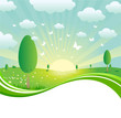 Spring landscape