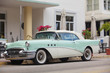Auto d'epoca parcheggiata su Ocean drive Auto d'epoca parcheggiata su Ocean drive