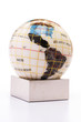Globe showing the world