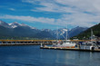 The harbour of Andalsnes, Norway