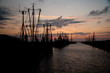 Foto: kleiner Fischerhafen in Abendstimmung kleiner Fischerhafen in Abendstimmung
