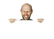Very happy laughing man Very happy laughing man